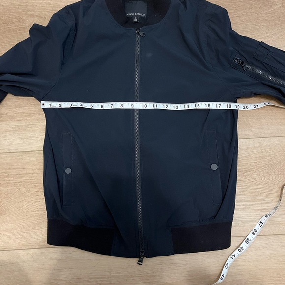 Navy Banana Republic Bomber Jacket - Picture 4 of 7